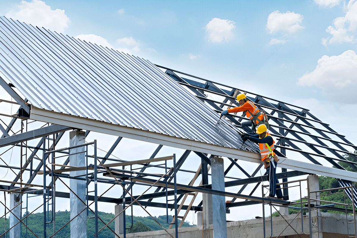 Expert commercial roof installation and flat roof replacement