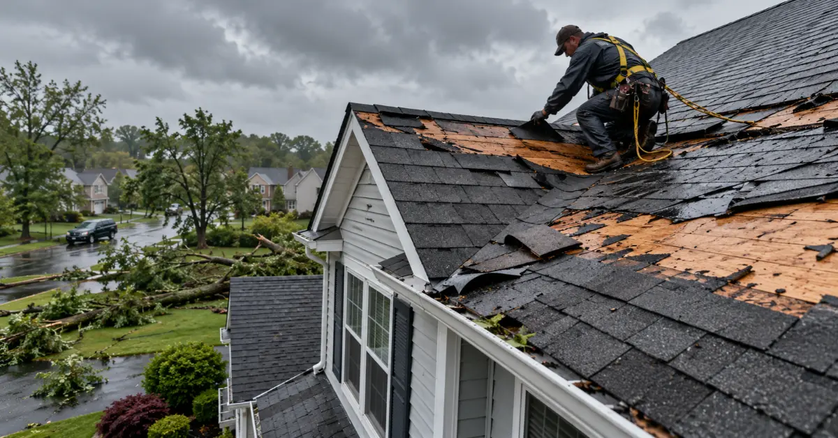 Storm Damage Roof Repair: Cost, Process & What Homeowners Should Know