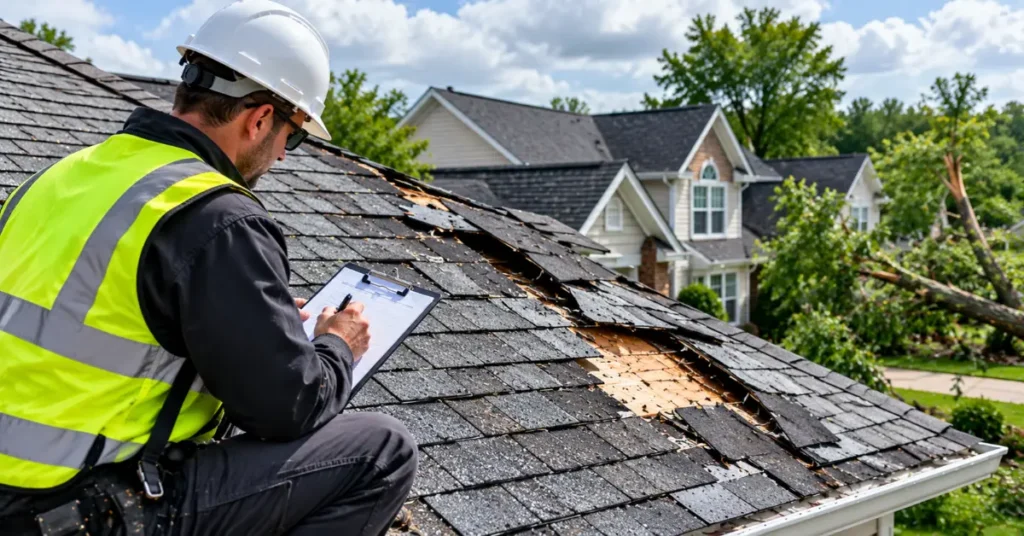 roof inspection after storm damage